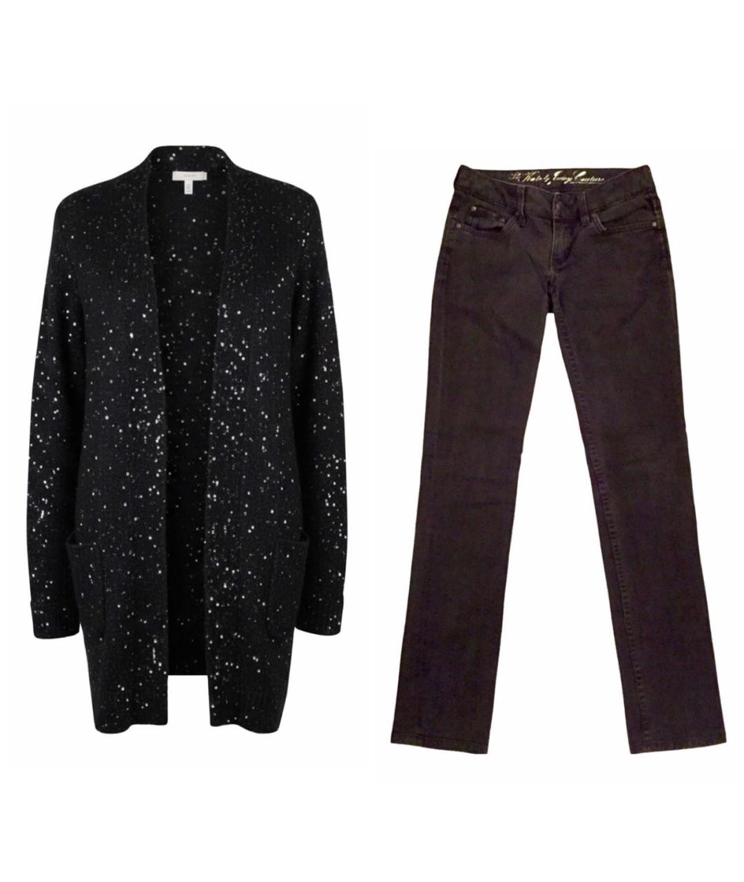 JUICY COUTURE Черный костюм с брюками, фото 9