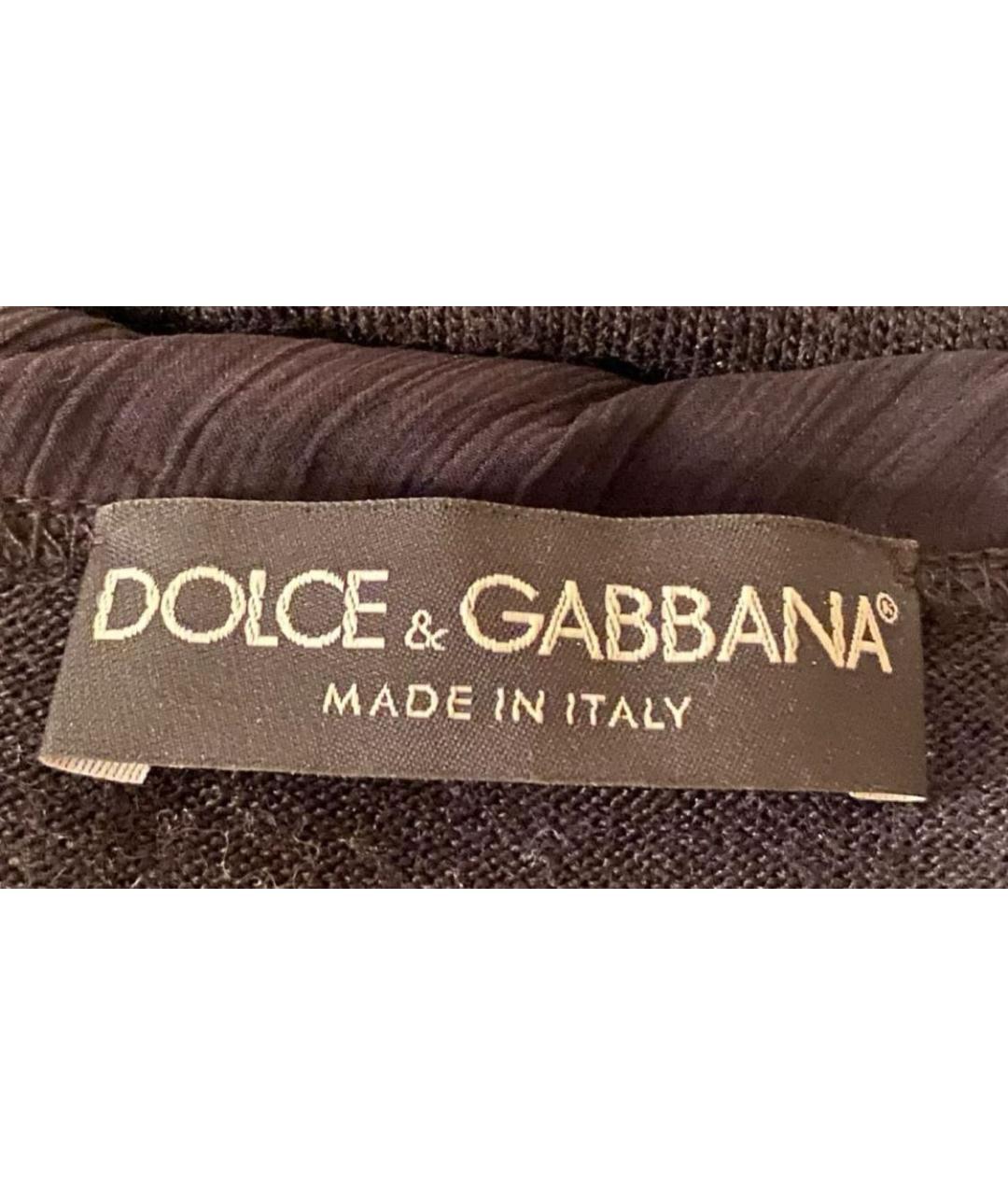 DOLCE&GABBANA Черный костюм с юбками, фото 4