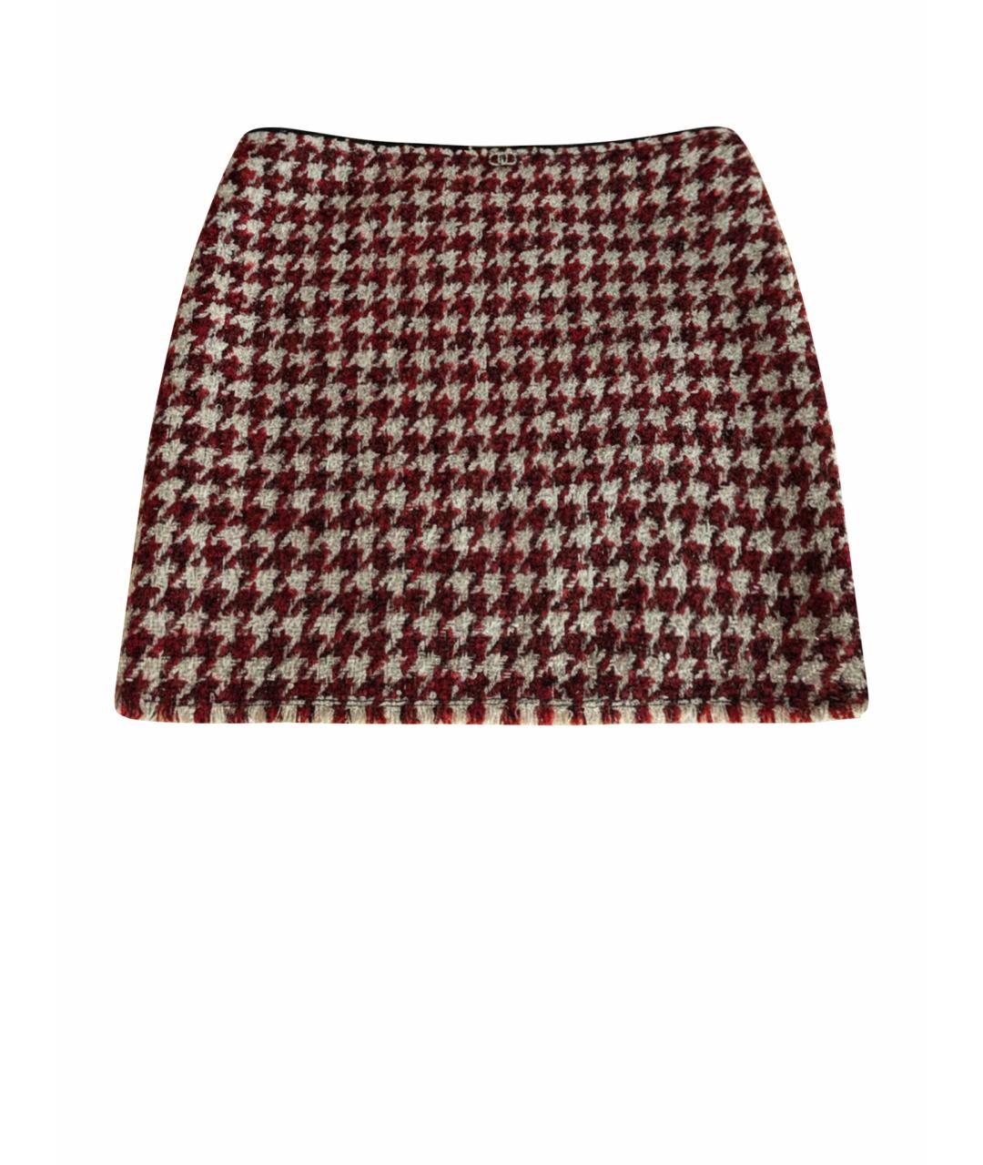 LIU JO Мульти полиэстеровая юбка мини, фото 1