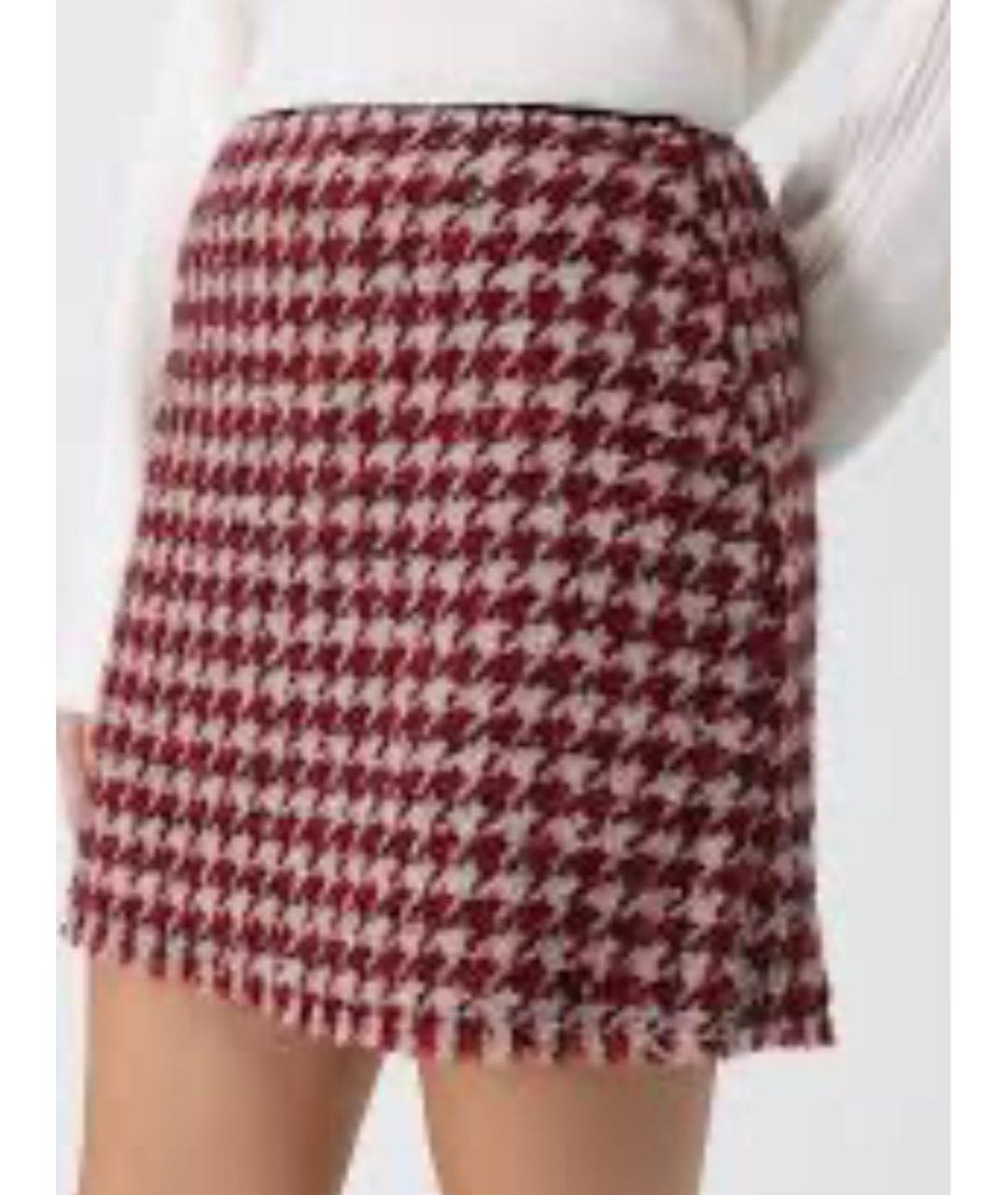 LIU JO Мульти полиэстеровая юбка мини, фото 6