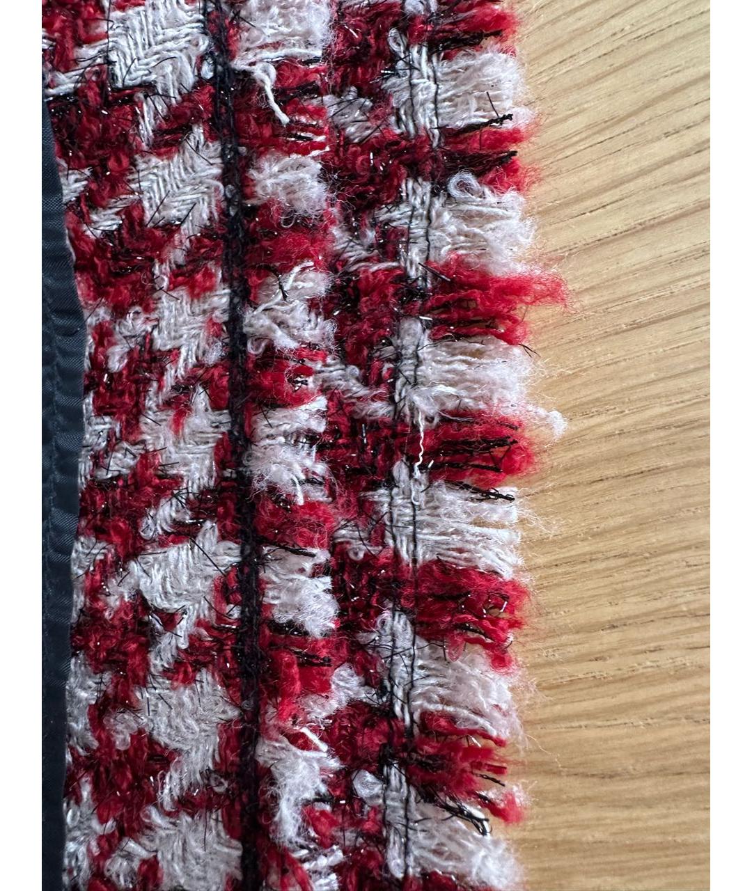 LIU JO Мульти полиэстеровая юбка мини, фото 4