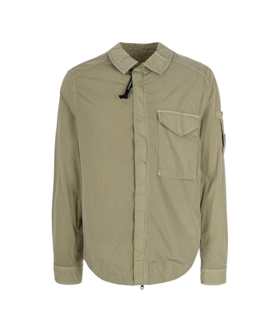 CP COMPANY Зеленая полиамидовая куртка, фото 1