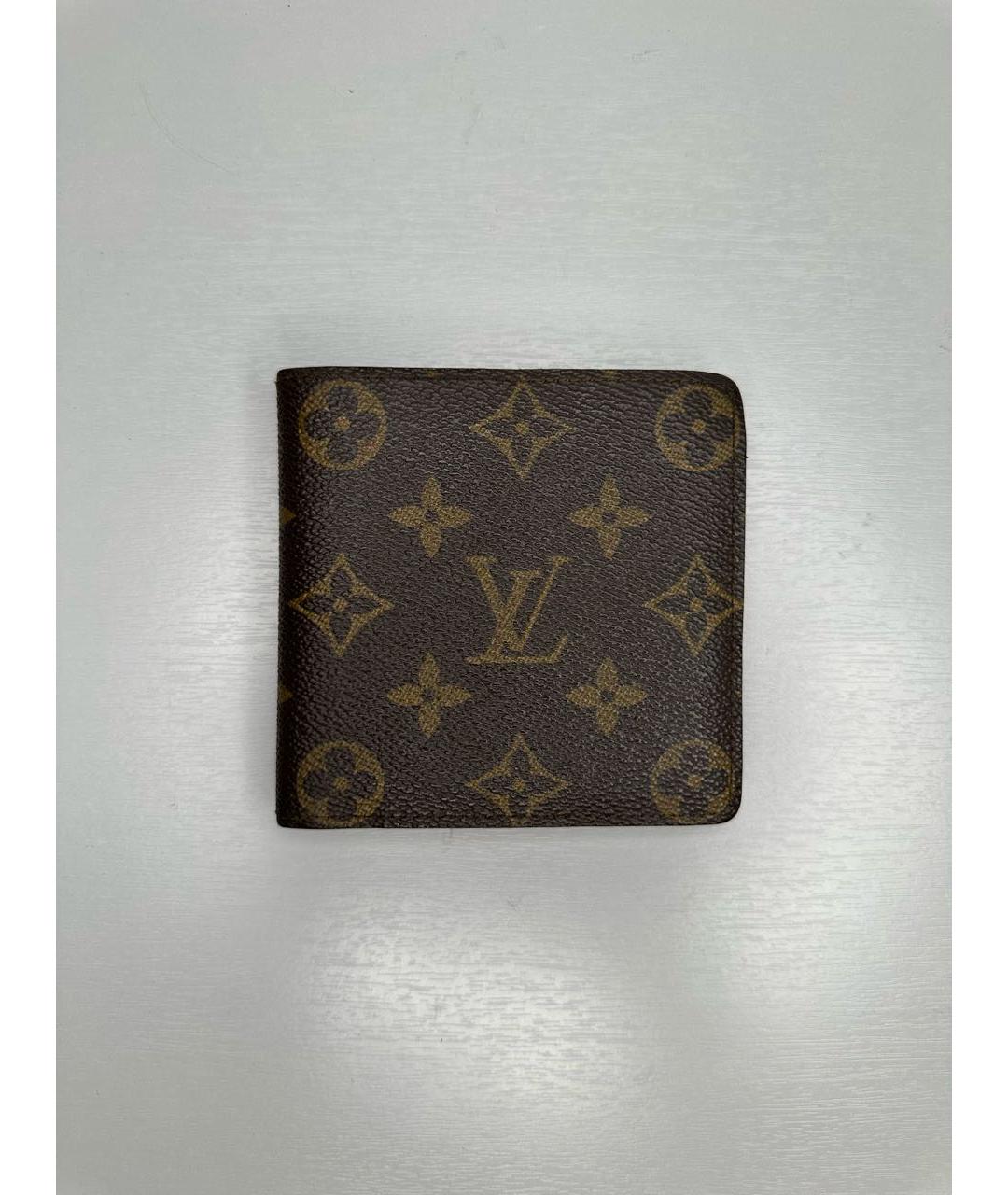 LOUIS VUITTON Коричневый кошелек, фото 2