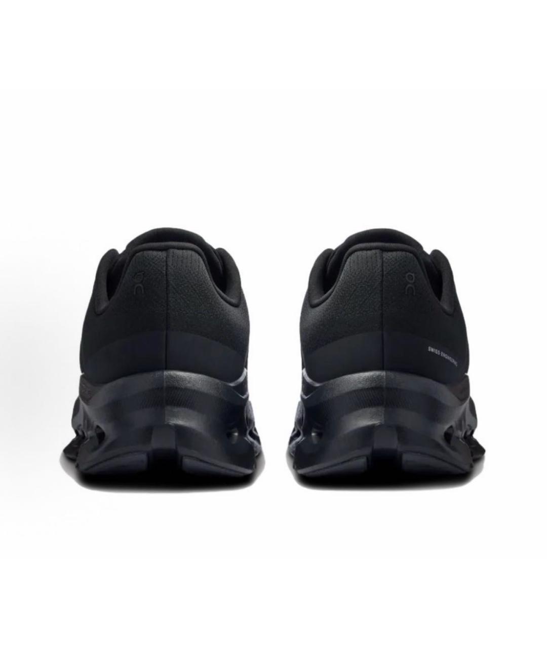 ON Черные текстильные низкие кроссовки / кеды, фото 4