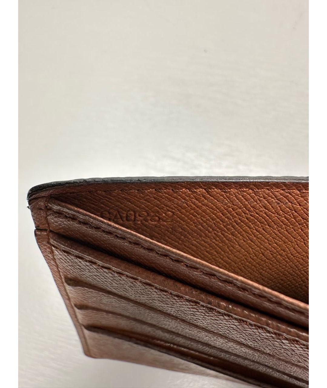 LOUIS VUITTON Коричневый кошелек, фото 2