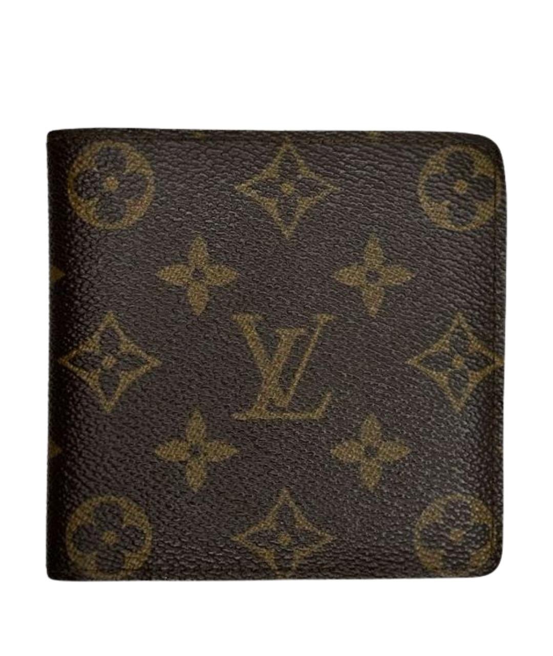 LOUIS VUITTON Коричневый кошелек, фото 1