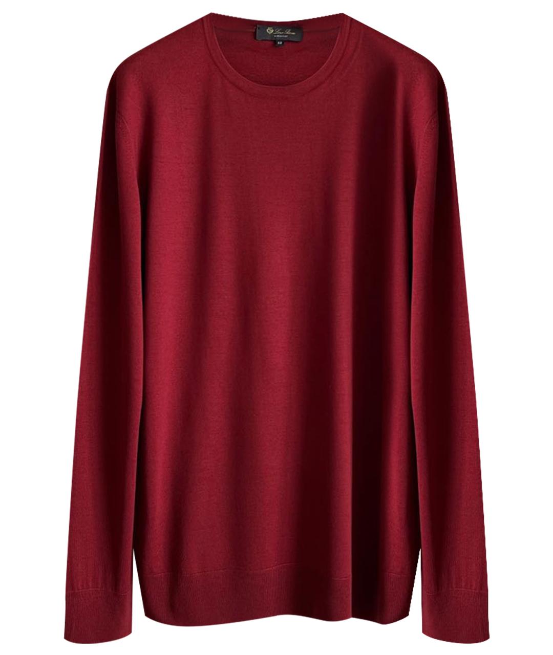 LORO PIANA Красный джемпер / свитер, фото 1