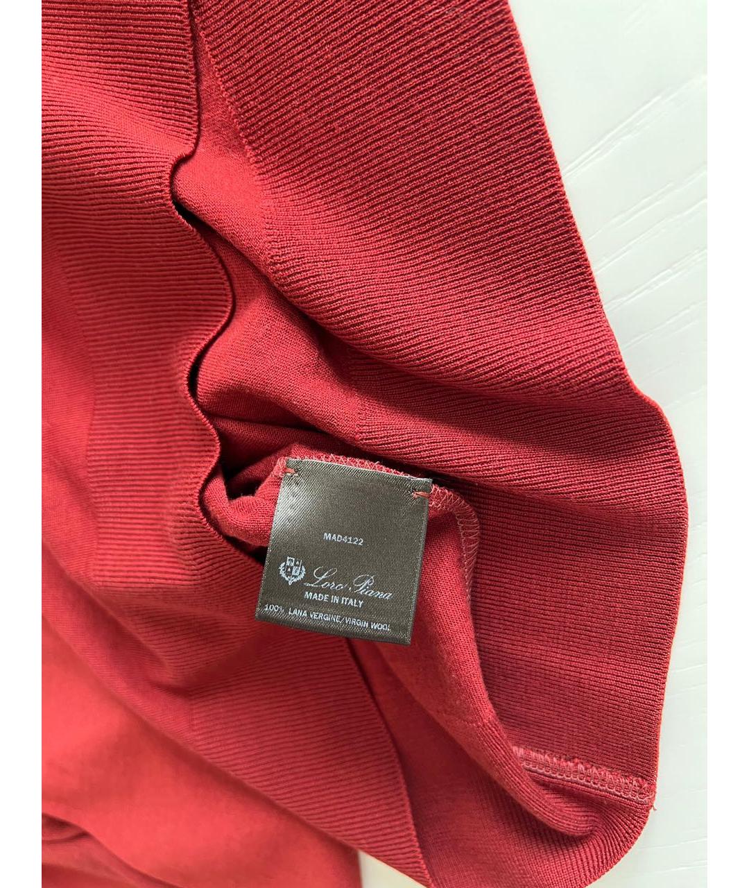LORO PIANA Красный джемпер / свитер, фото 5