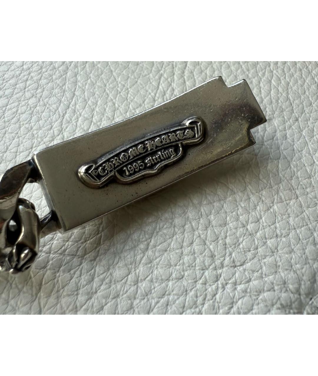 CHROME HEARTS Серебрянный серебряный браслет, фото 4