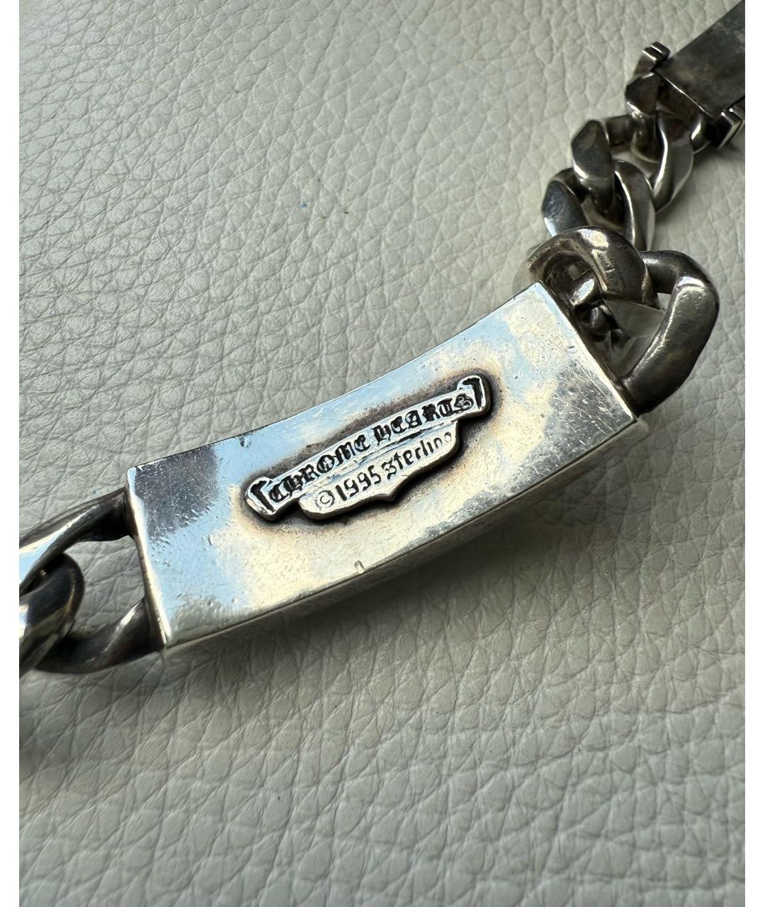 CHROME HEARTS Серебрянный серебряный браслет, фото 6