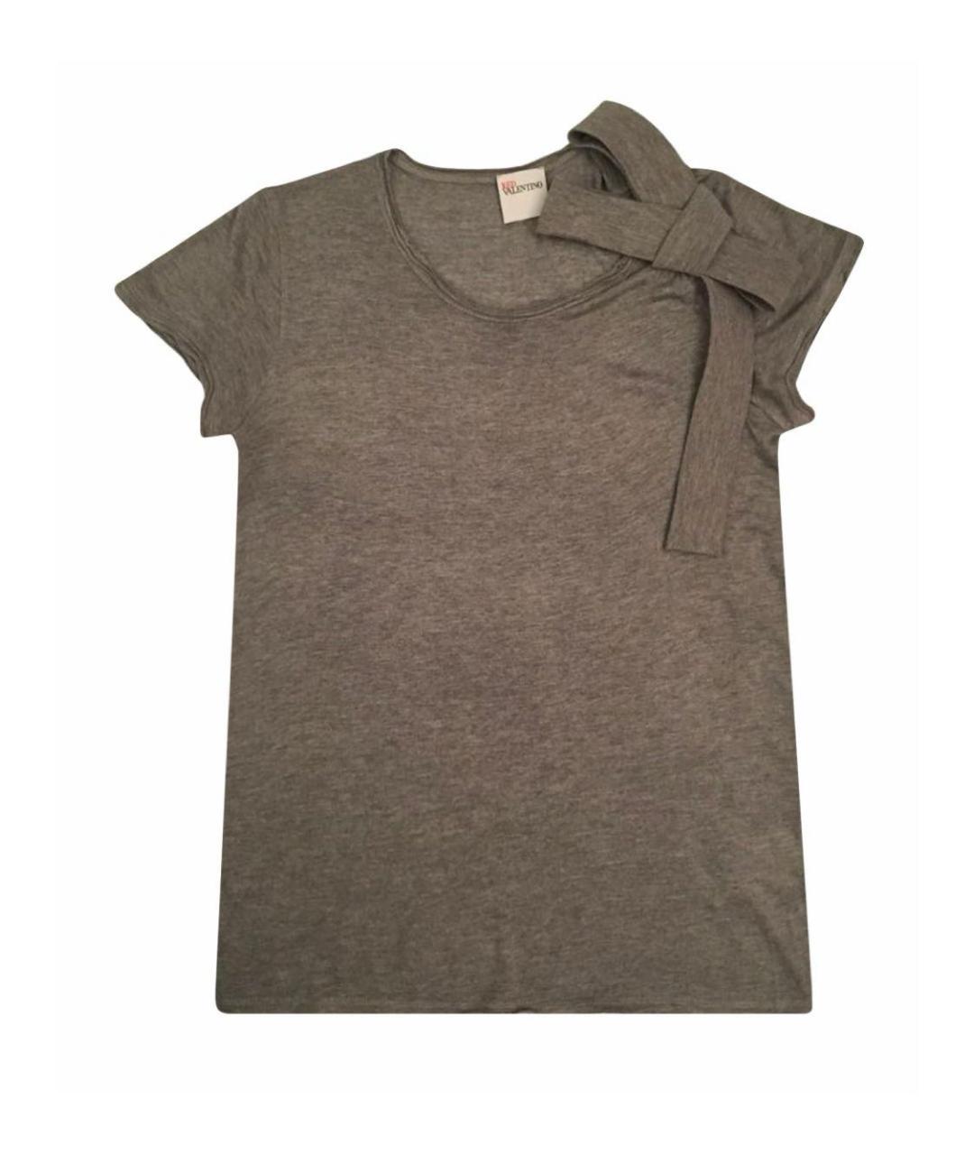 RED VALENTINO Серый костюм с юбками, фото 2