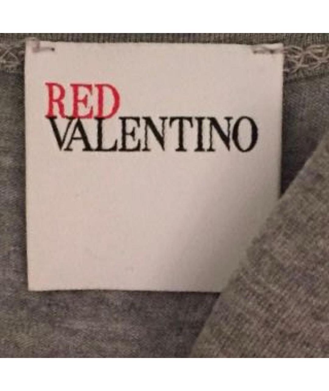 RED VALENTINO Серый костюм с юбками, фото 3