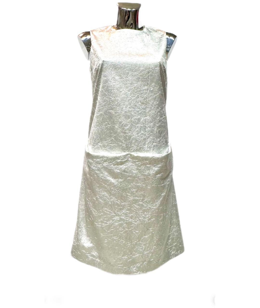 MICHAEL KORS Серебряное ацетатное коктейльное платье, фото 7