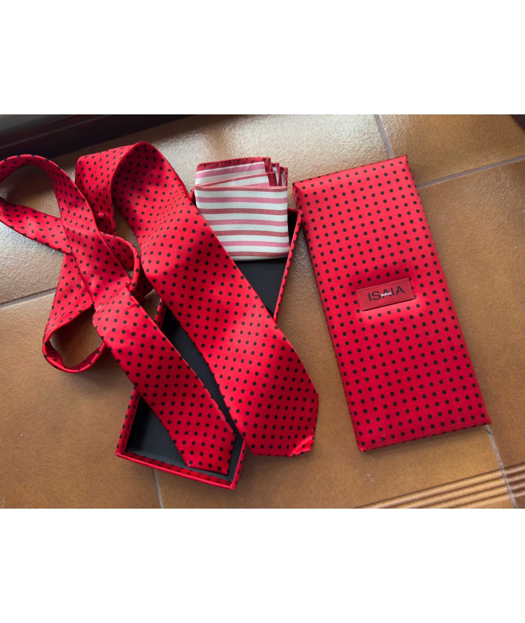 ISAIA Мульти шелковый галстук, фото 7