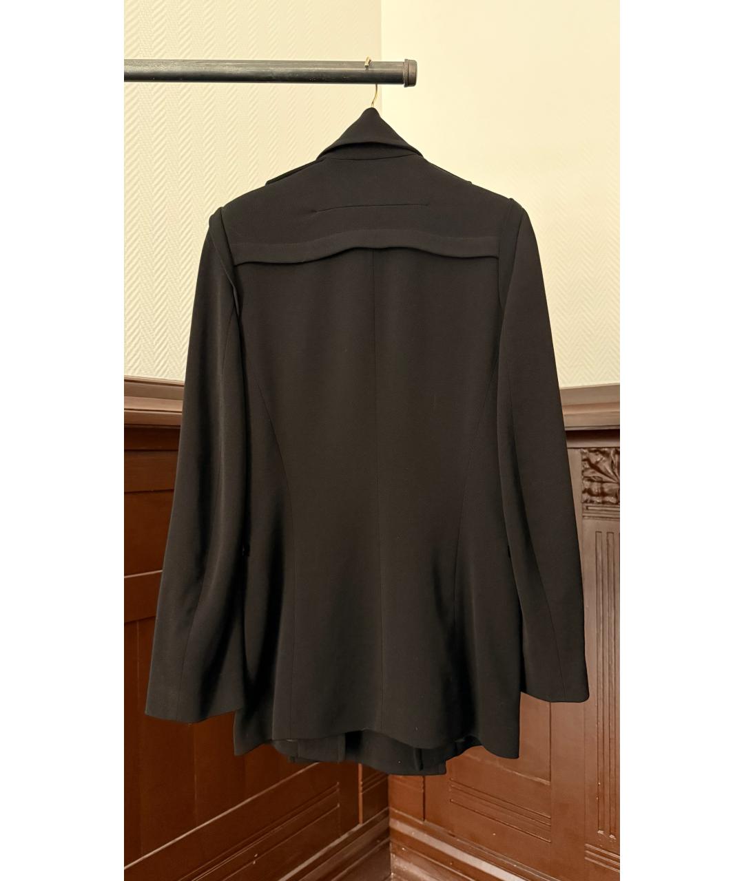 ANN DEMEULEMEESTER Черное пальто, фото 2