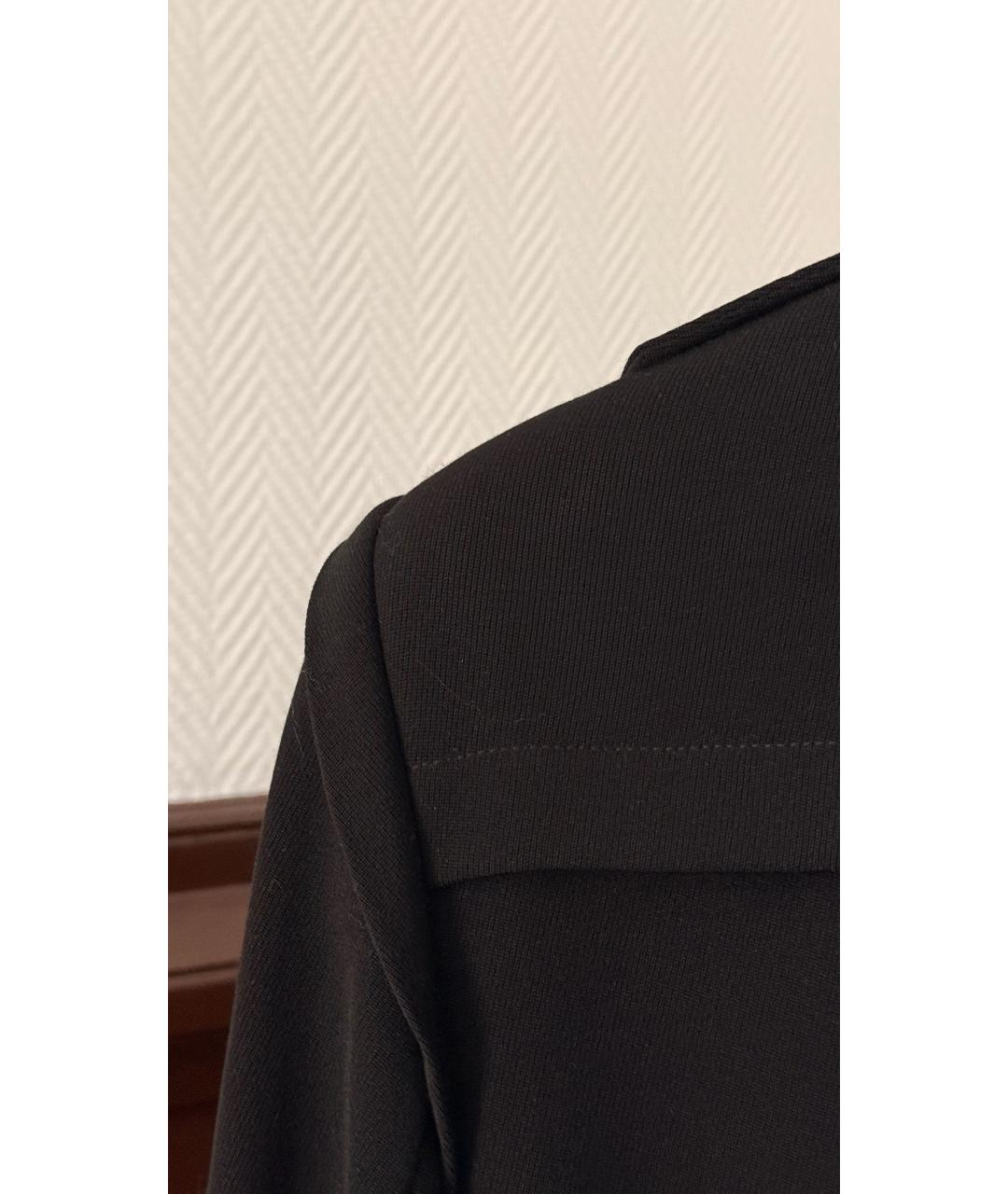 ANN DEMEULEMEESTER Черное пальто, фото 3