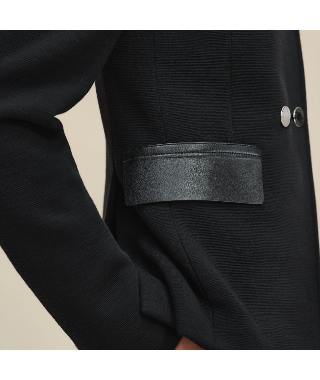 HERMES Темно-синий шерстяной жакет/пиджак, фото 2