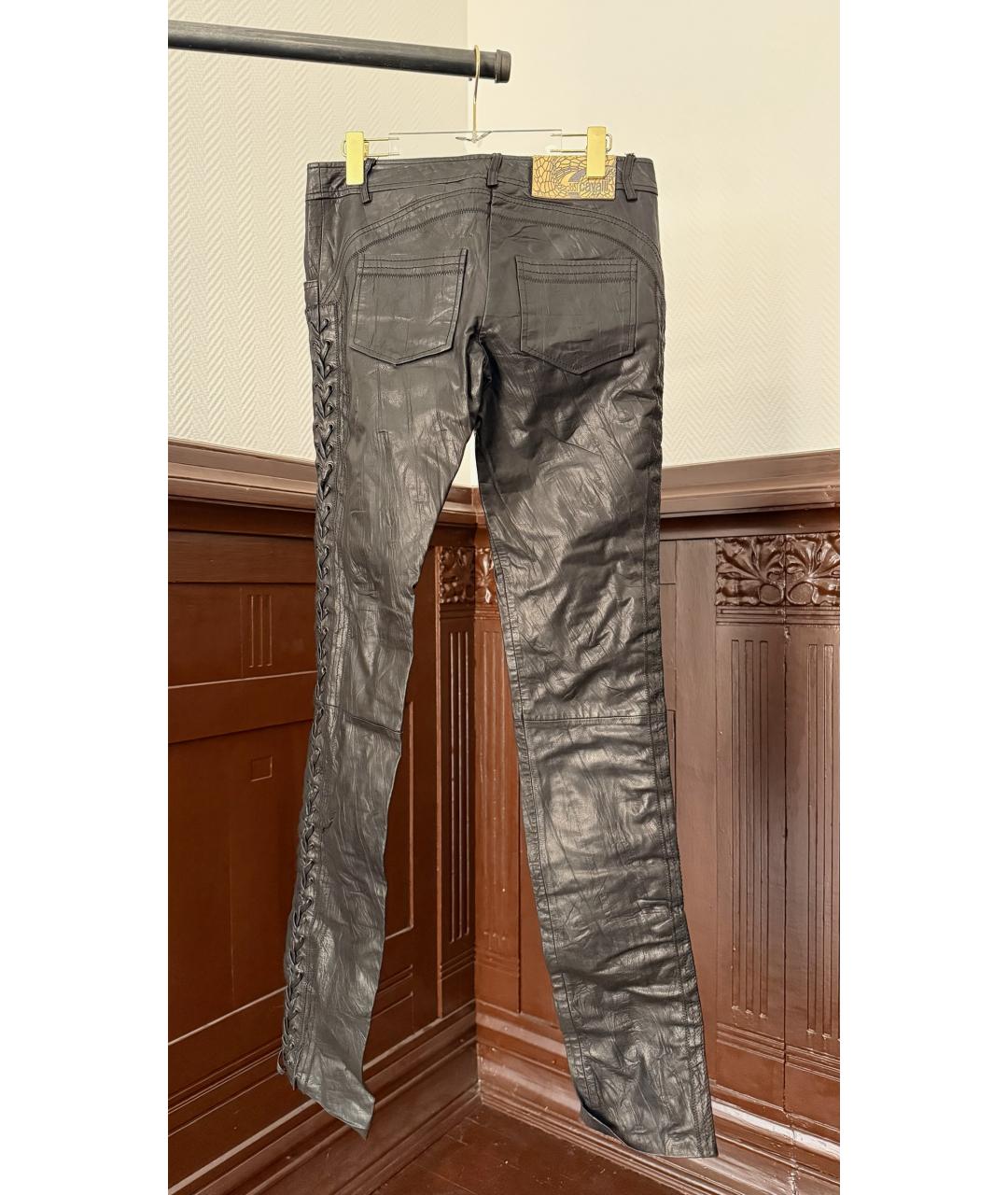 JUST CAVALLI Черные джинсы клеш, фото 2