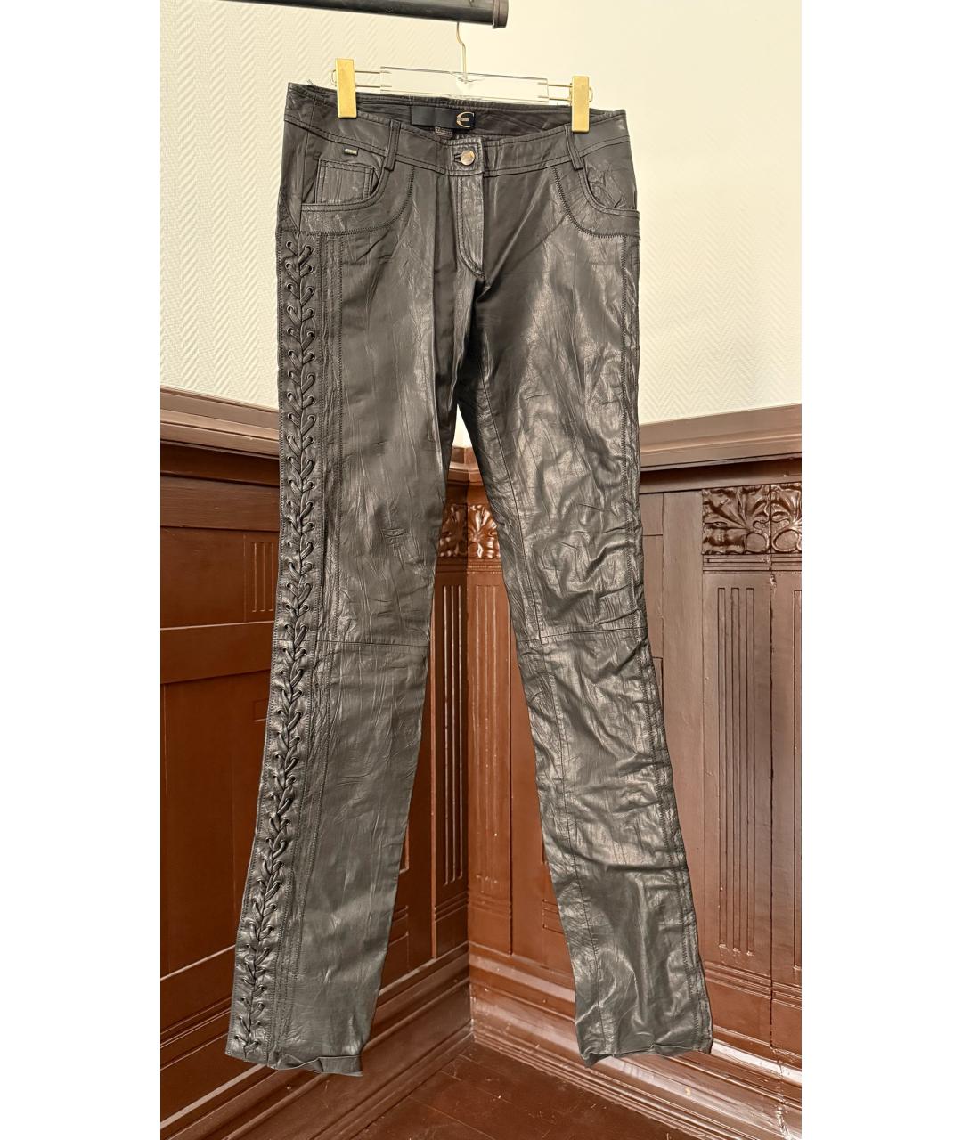 JUST CAVALLI Черные джинсы клеш, фото 6