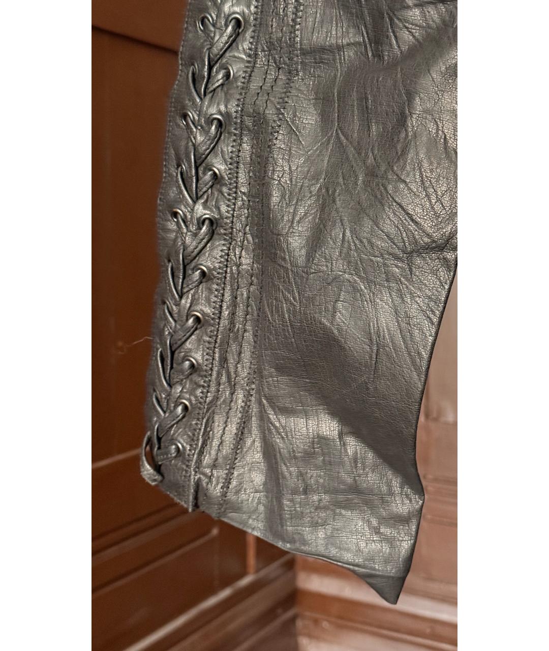 JUST CAVALLI Черные джинсы клеш, фото 5