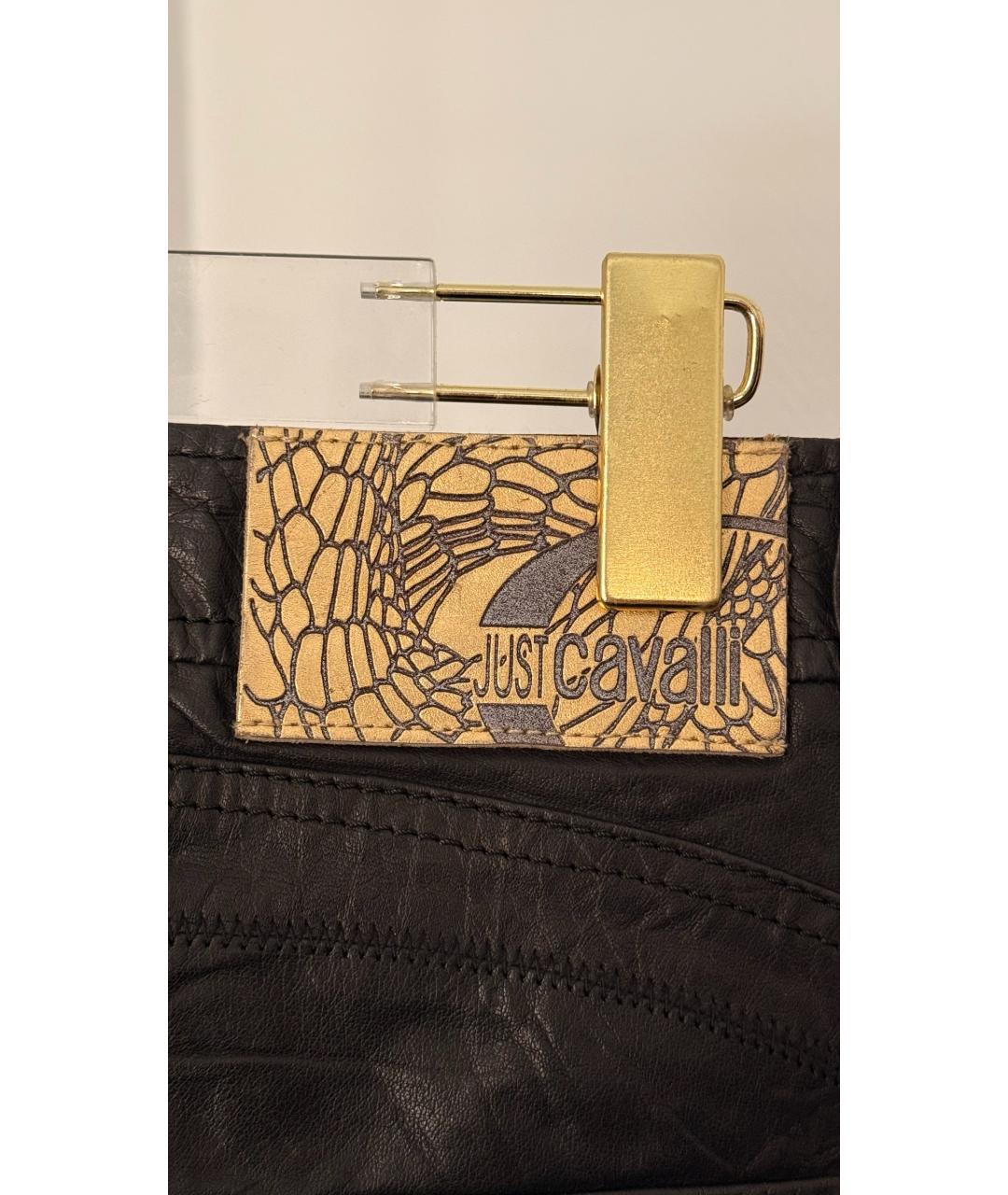 JUST CAVALLI Черные джинсы клеш, фото 3