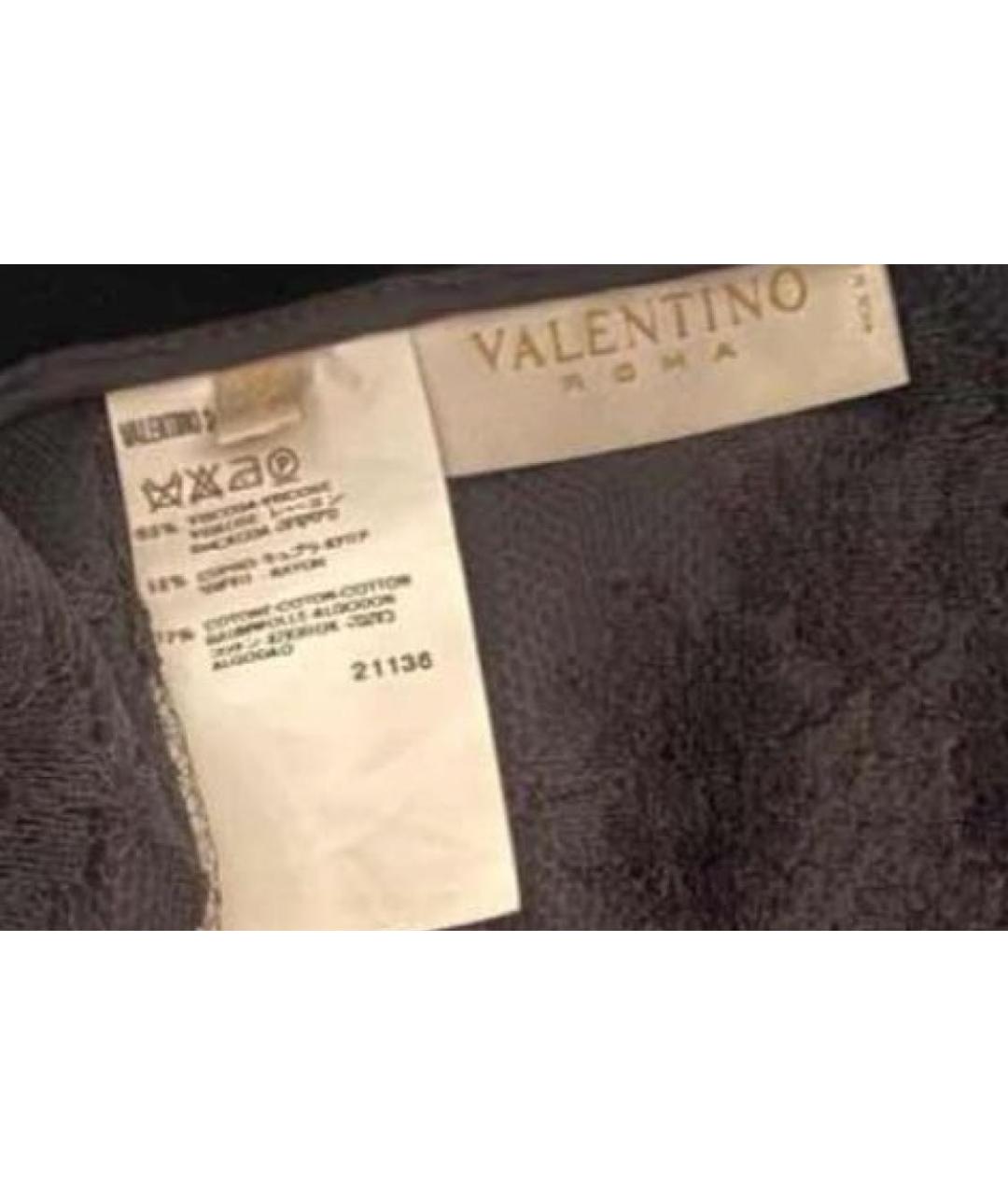 VALENTINO Черный костюм с юбками, фото 7