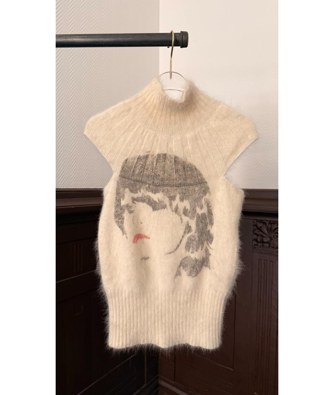 CHLOE Бежевый хлопковый жилет, фото 5