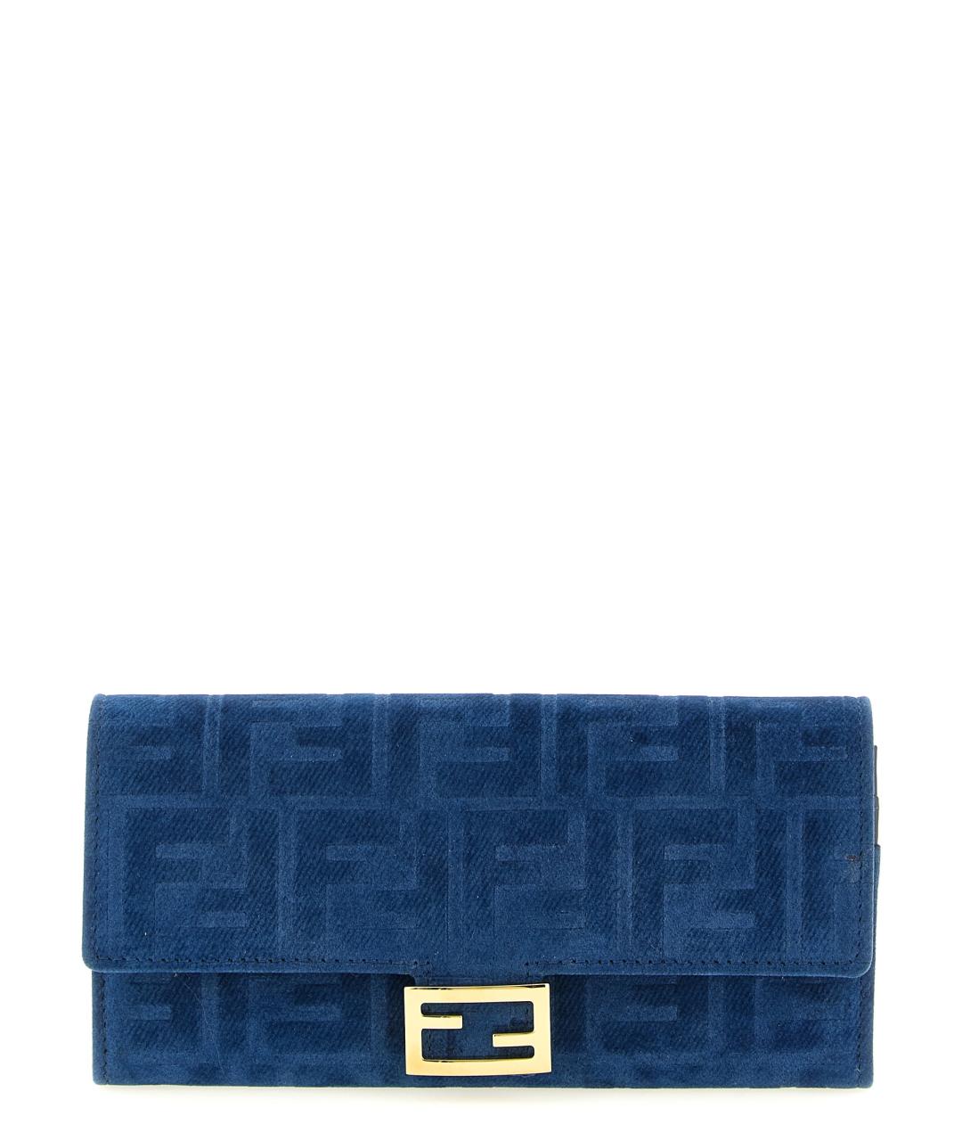 FENDI Синий кошелек, фото 1