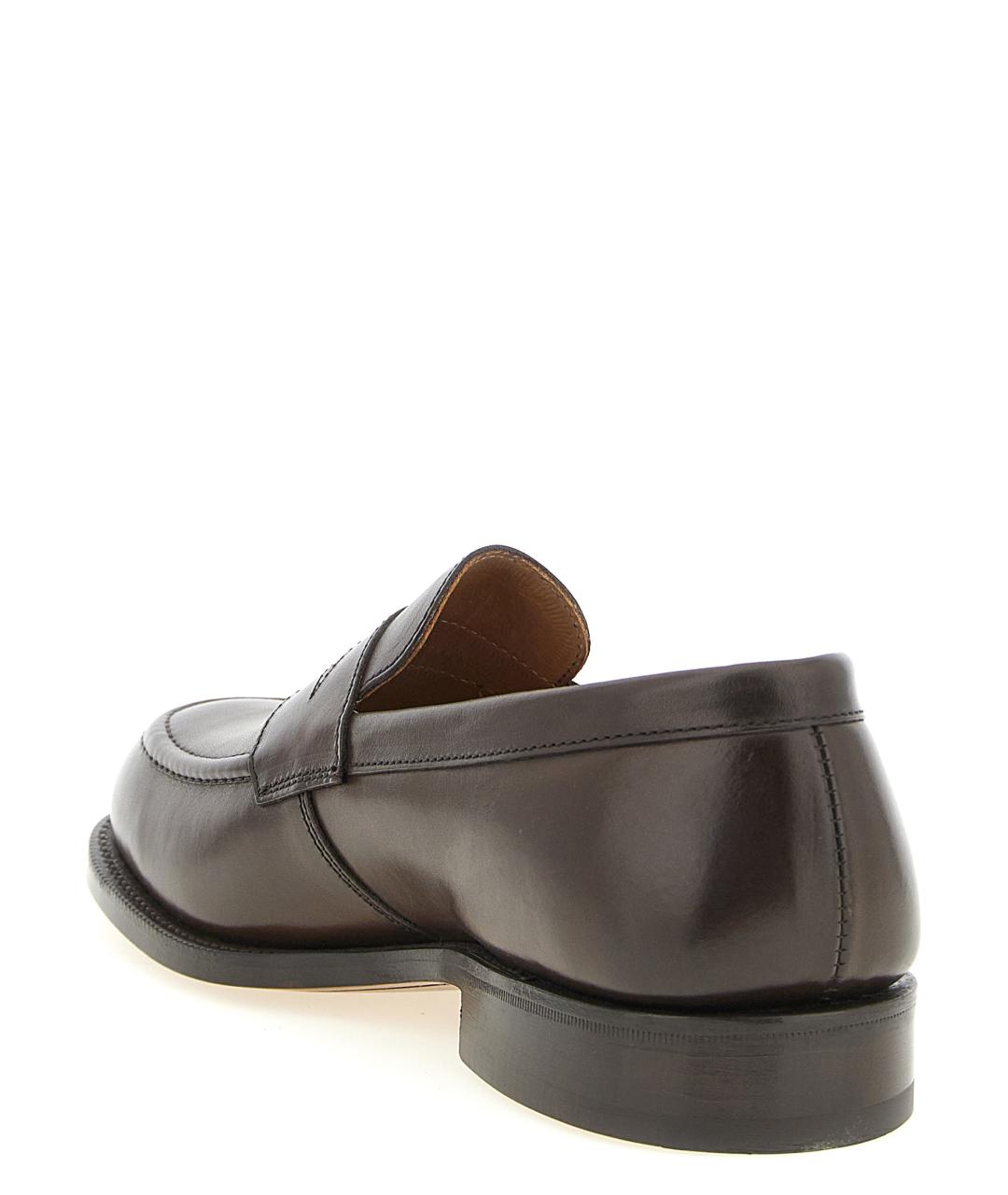 TRICKER'S Коричневые кожаные лоферы, фото 3