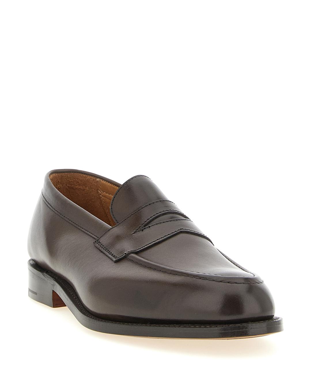 TRICKER'S Коричневые кожаные лоферы, фото 2