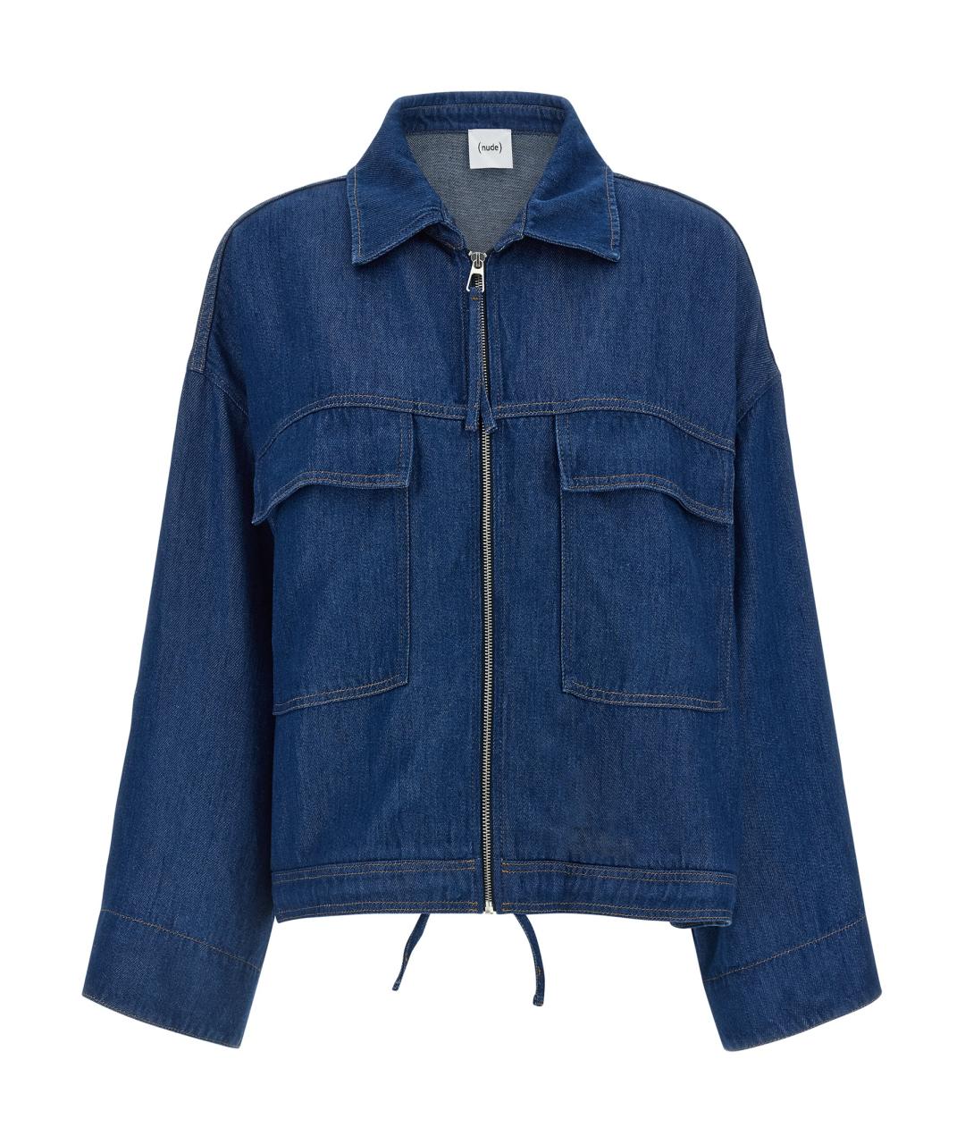 NUDE Синяя куртка, фото 1