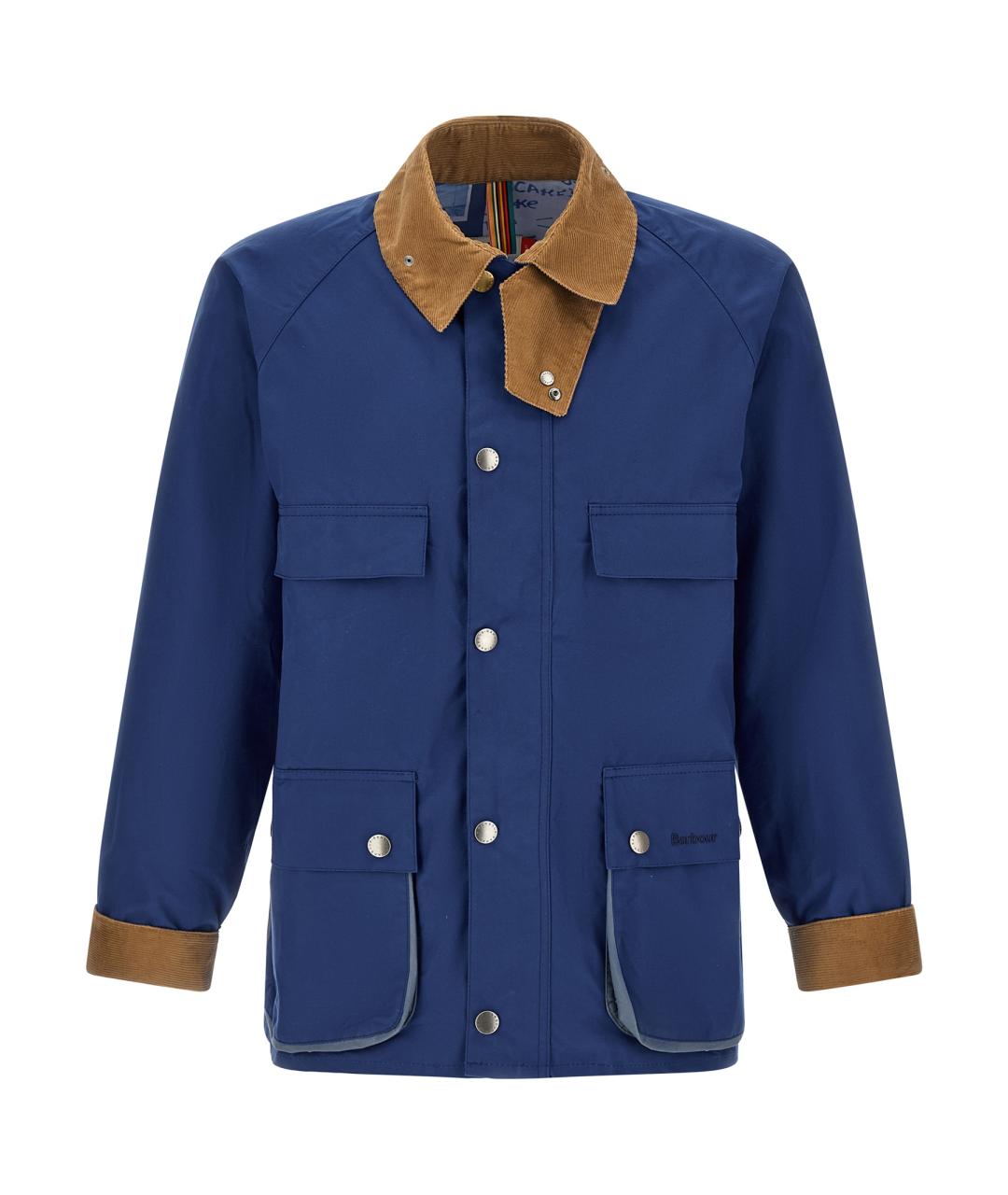 BARBOUR Синяя хлопковая куртка, фото 1