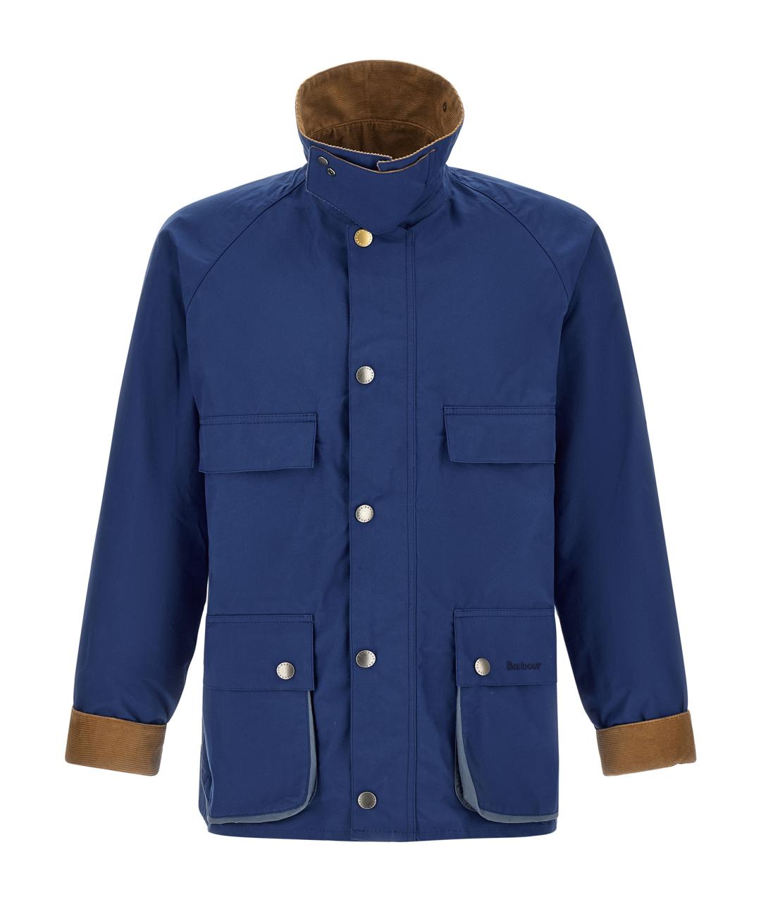 BARBOUR Синяя хлопковая куртка, фото 2