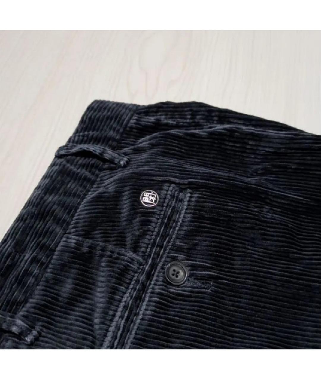 CLOSED Темно-синие хлопковые повседневные брюки, фото 8