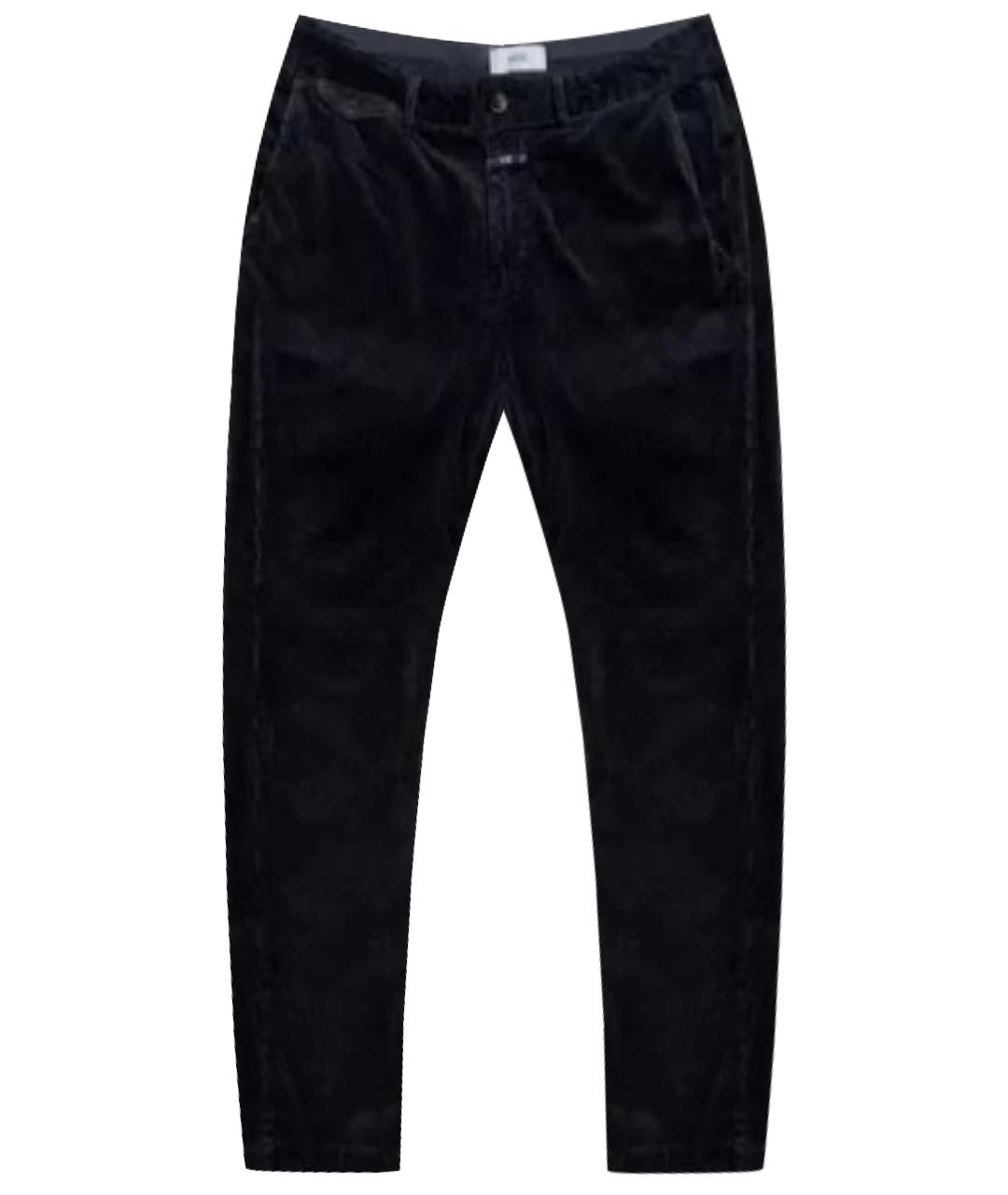 CLOSED Темно-синие хлопковые повседневные брюки, фото 1