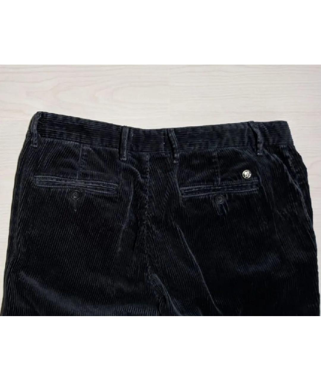 CLOSED Темно-синие хлопковые повседневные брюки, фото 7