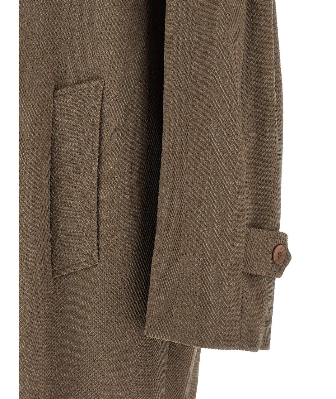 MAGLIANO Бежевое шерстяное пальто, фото 4