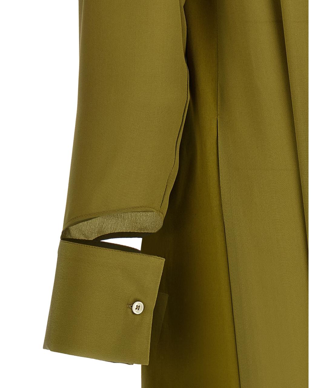 JEJIA Зеленые шелковое платье, фото 4