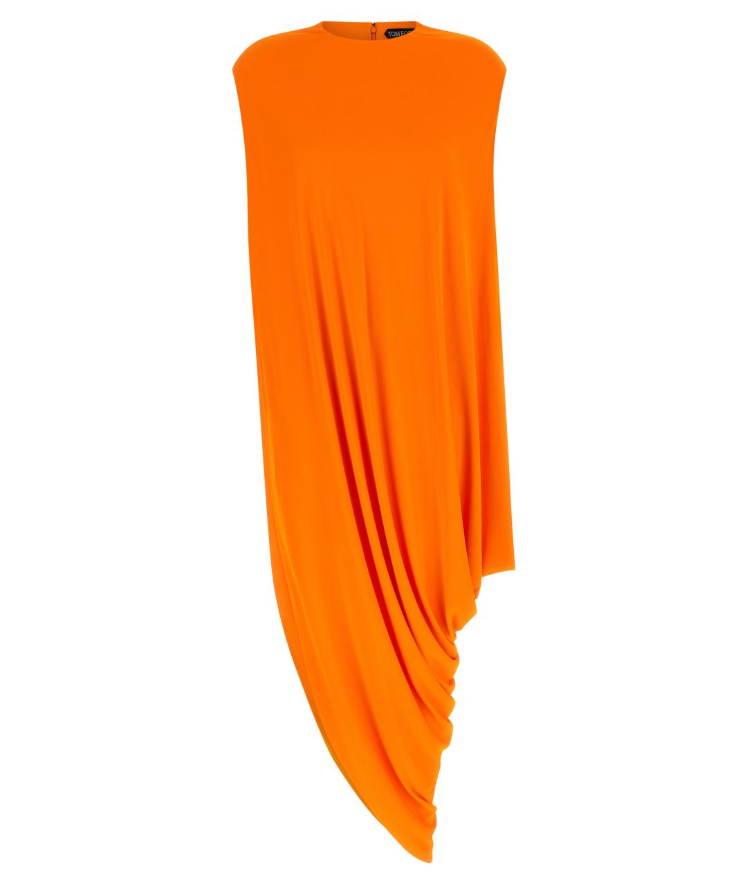 TOM FORD Оранжевая вискозная блузы, фото 1