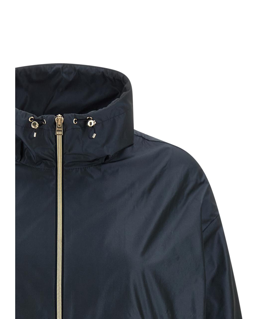 HERNO Синяя полиэстеровая куртка, фото 3