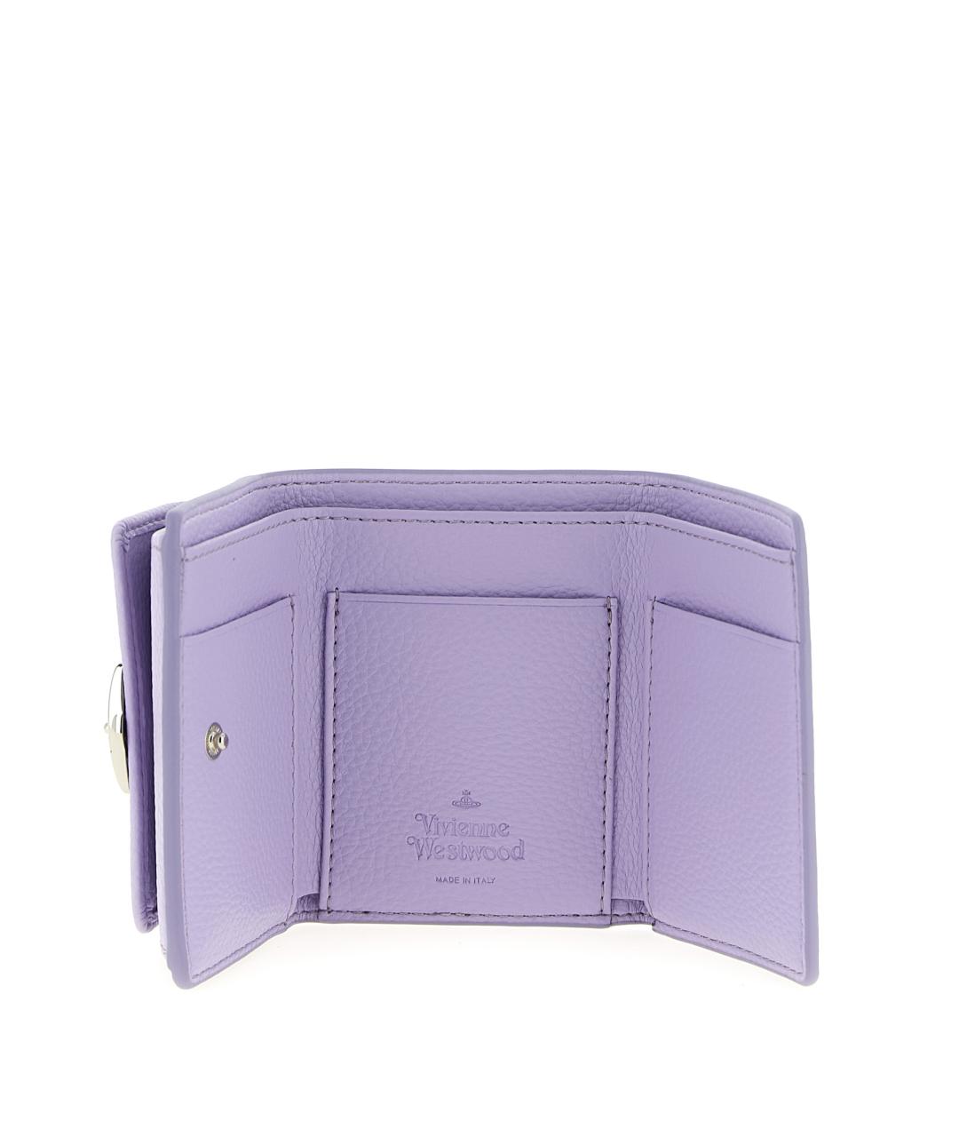 VIVIENNE WESTWOOD Фиолетовый кошелек, фото 3