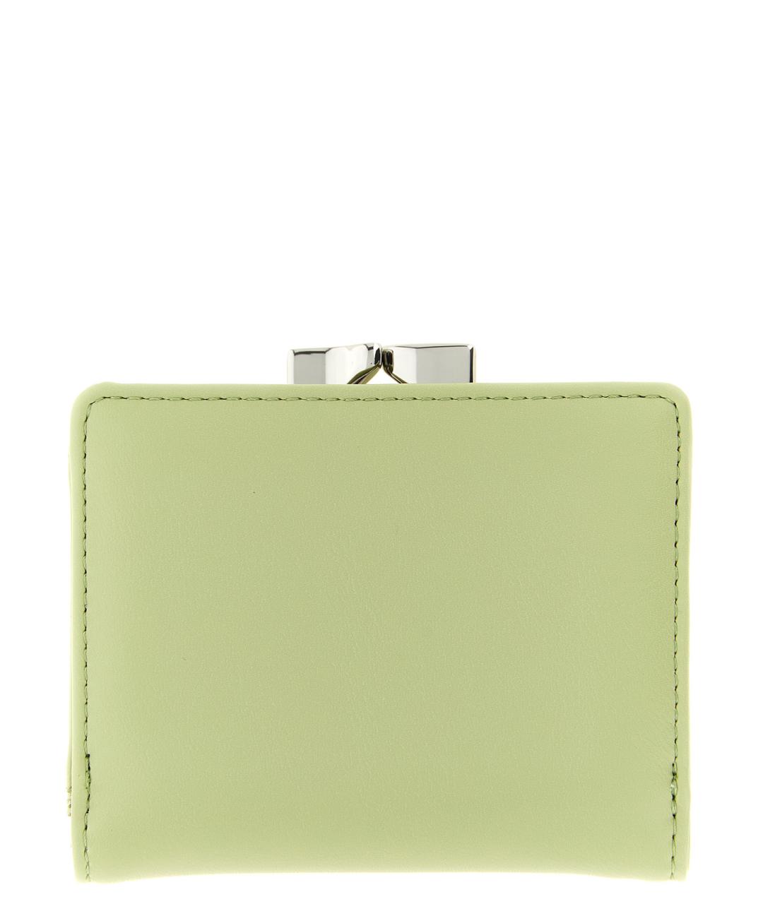VIVIENNE WESTWOOD Зеленый кошелек, фото 2