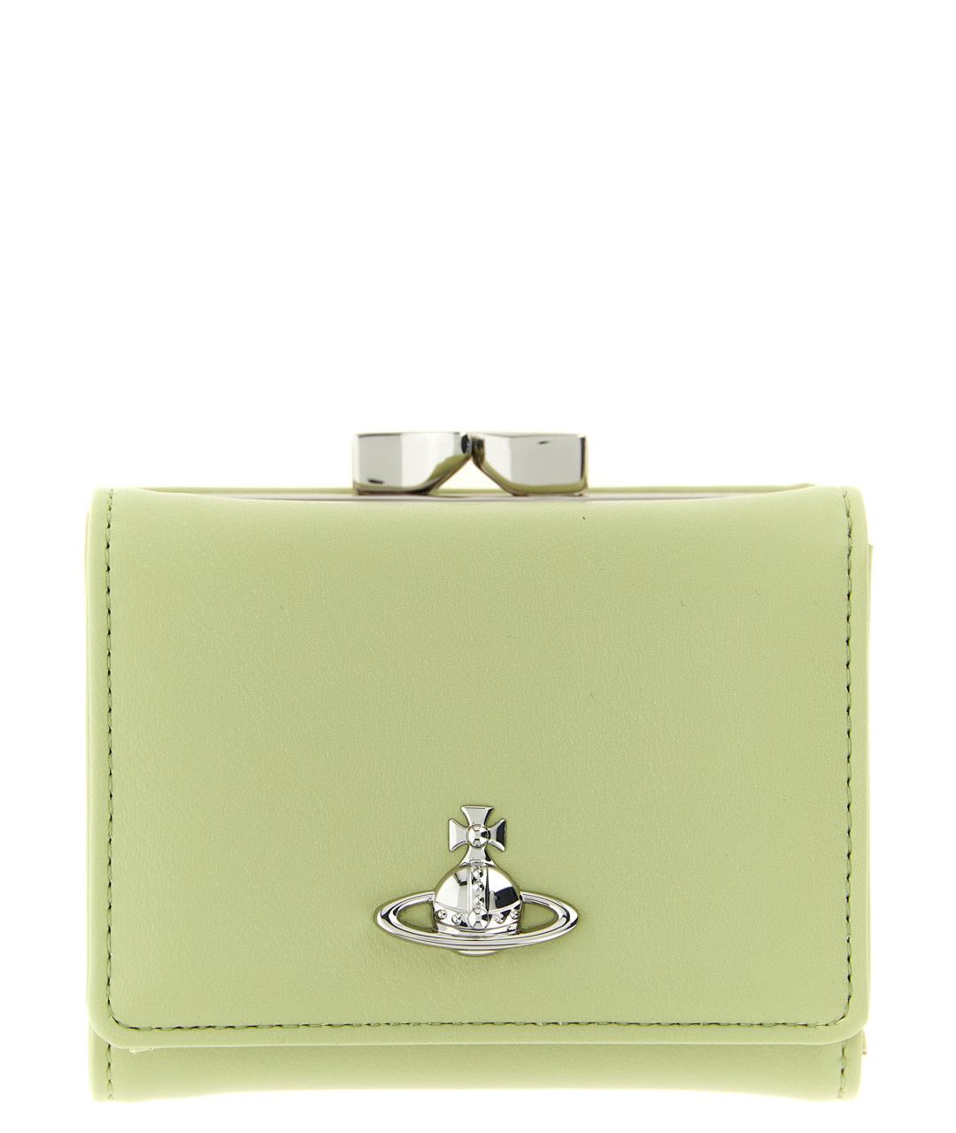 VIVIENNE WESTWOOD Зеленый кошелек, фото 1