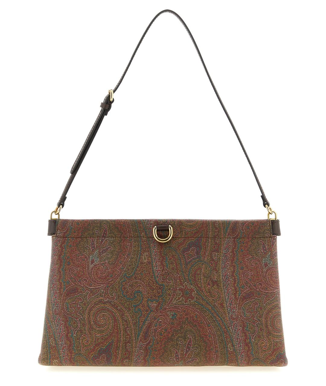 ETRO Коричневая хлопковая сумка через плечо, фото 1
