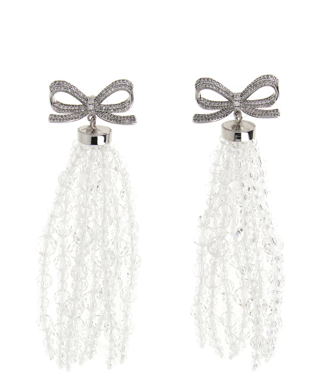 SELF-PORTRAIT Серебряные металлические серьги, фото 1