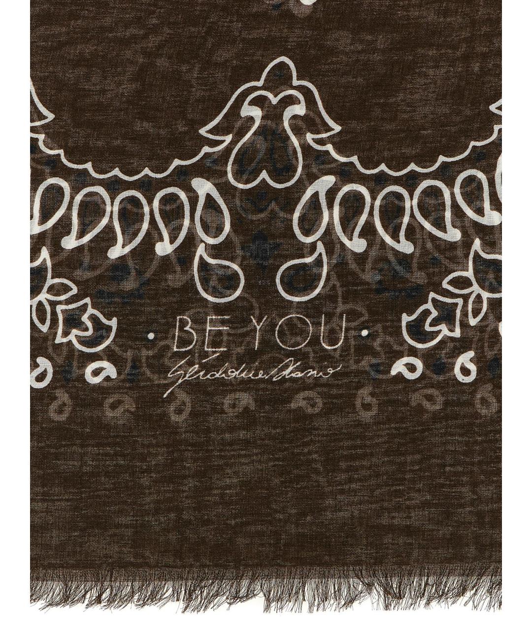 BE YOU Коричневый платок, фото 3