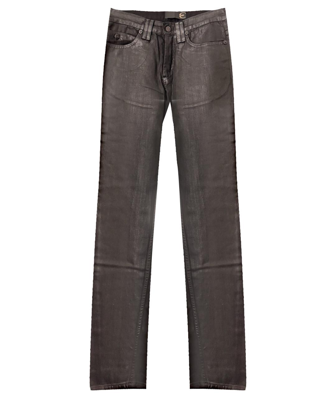 JUST CAVALLI Черные прямые джинсы, фото 1