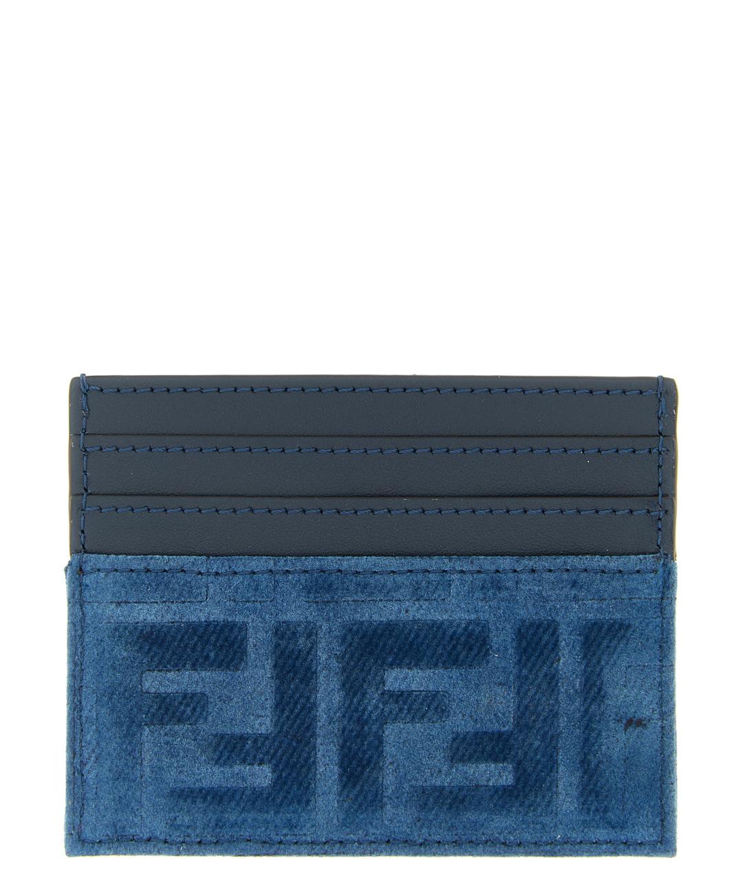 FENDI Синий кардхолдер, фото 2