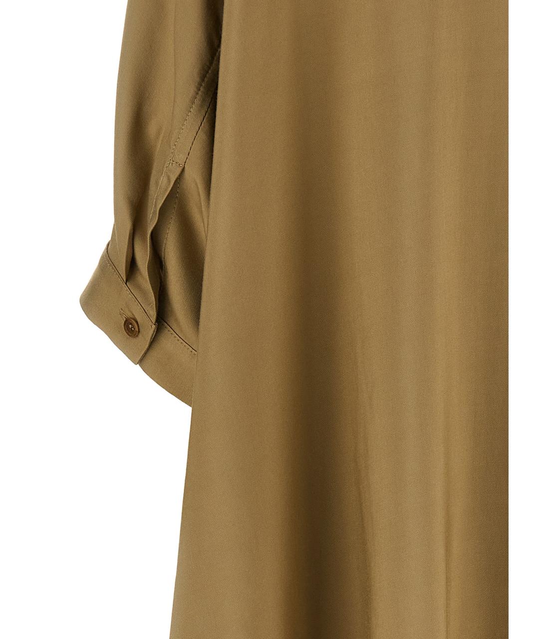 NUDE Зеленая вискозная рубашка, фото 4