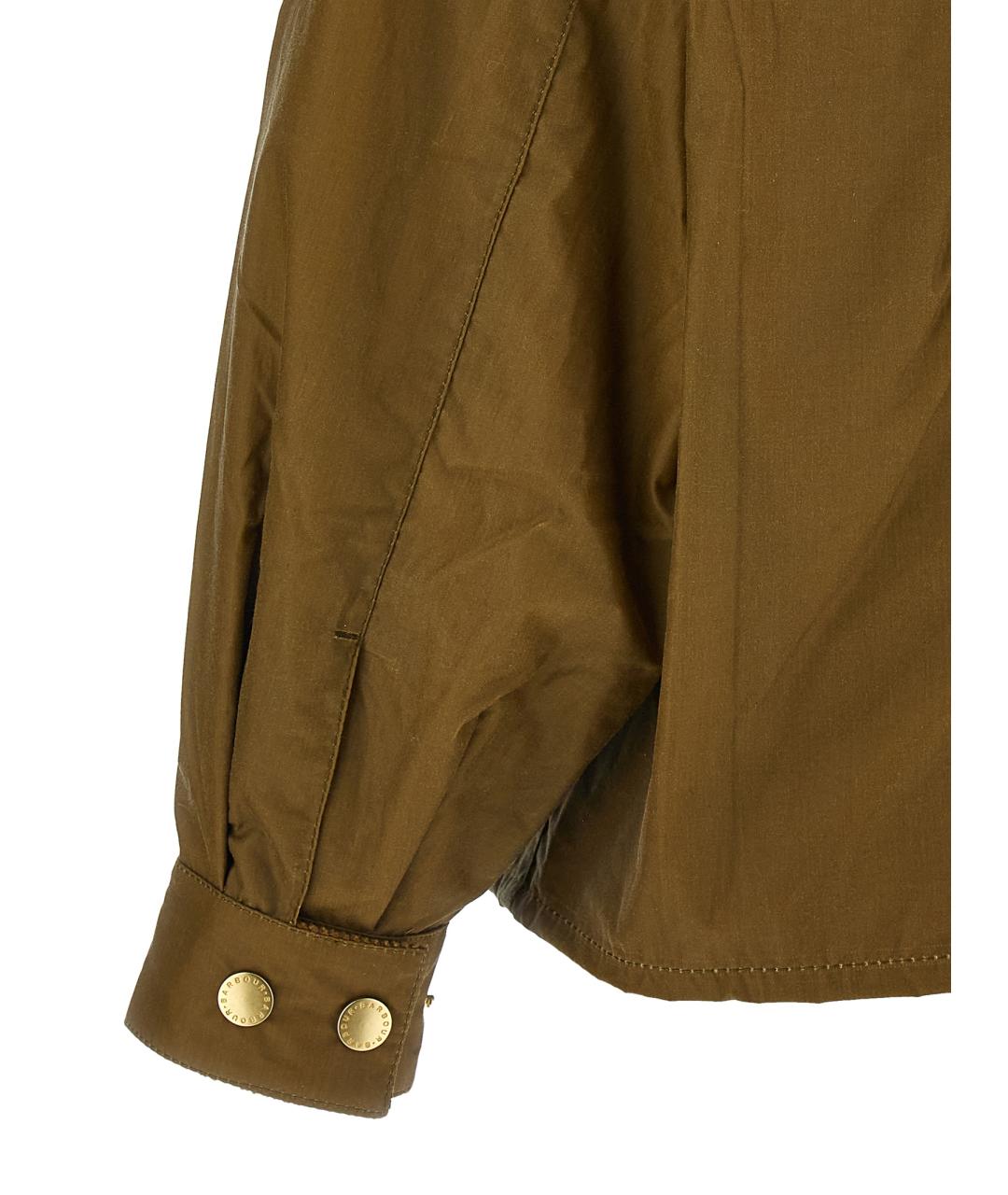BARBOUR Бежевая хлопковая куртка, фото 4
